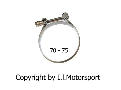 T-Bolt Hose Clamp Stainless Steel